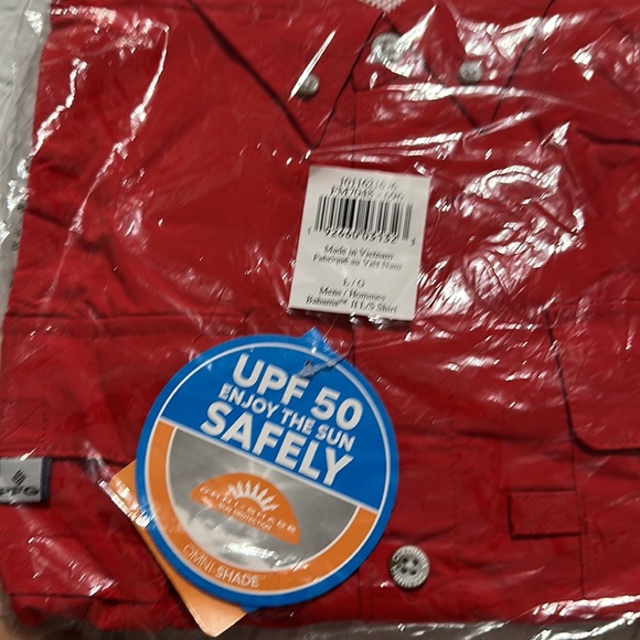 New out door red shirt. Sun protection. - Picture 6 of 7